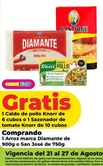 HEB Knorr Caldo de Pollo oferta