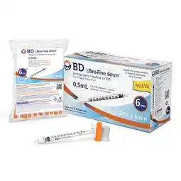 Farmacias YZA Jeringa Para Insulina 31g X 6mm con 30 piezas 0.5ml oferta