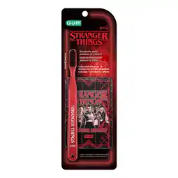 Farmacias YZA Gum Cepillo Dental Stranger Things 1Pz oferta