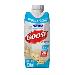 Farmacias YZA Boost Menos Azucar Vainilla 330Ml oferta