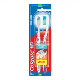 Farmacias YZA COLGATE CEPILLO EXTRA CLEAN 2 PZS oferta