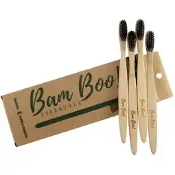 Farmacias YZA Bam Boo Cepillo Dental 4 Pzas oferta