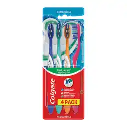 Farmacias YZA COLGATE CEPILLO TRIPLE ACCION 4 PZAS oferta
