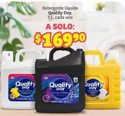 Soriana Híper Quality Day Detergente líquido oferta
