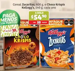 Soriana Híper Kellogg's Zucaritas Choco Krispis oferta