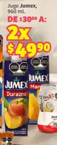 Soriana Híper Jumex jugo oferta
