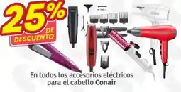Soriana Híper Conair accesorios eléctricos para el cabello oferta