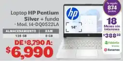 Soriana Híper hp laptop pentium silver oferta