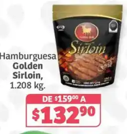 Soriana Híper Hamburguesa Golden Sirloin oferta