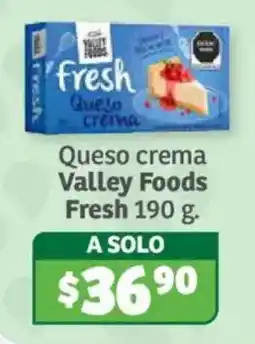 Soriana Híper Valley Foods Queso crema oferta