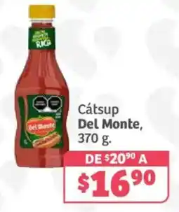 Soriana Híper Del Monte Cátsup oferta