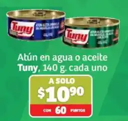 Soriana Híper Tuny Atún en agua o aceite oferta
