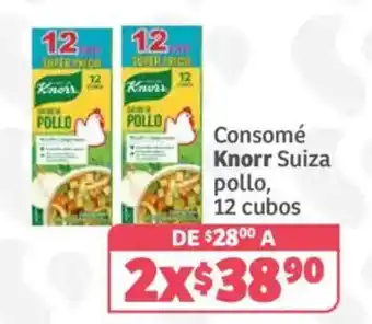 Soriana Híper Knorr Consomé Suiza pollo oferta