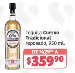 Soriana Híper Tequila Cuervo Tradicional reposado oferta