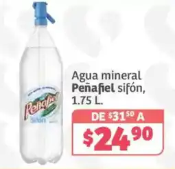 Soriana Híper Penafiel agua mineral sifón oferta