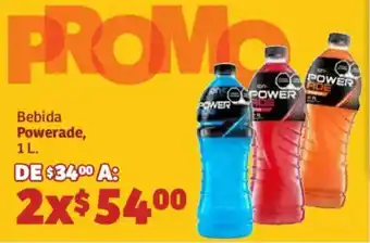 Soriana Híper Powerade Bebida oferta
