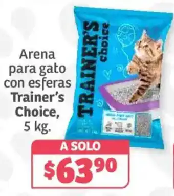 Soriana Híper Trainer's Choice arena para gato con esferas oferta