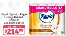 Soriana Híper Regio Luxury Almond oferta