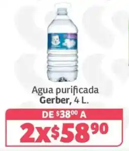 Soriana Híper Gerber Agua purificada oferta