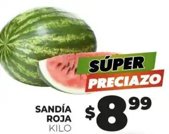 Sandía roja kilo