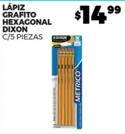 Merco Dixon Lápiz Grafito Hexagonal oferta
