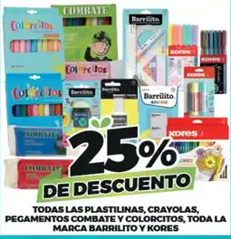 Merco combate colorcitos barrilito kores oferta