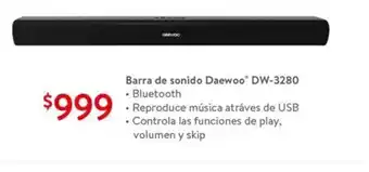 Walmart Barra de sonido Deowoo DW-3280 oferta