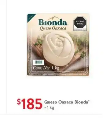 Walmart Queso Oaxaca Bionda 1kg oferta