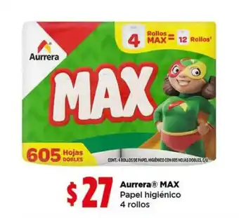 Aurrera MAX Papel higiénico