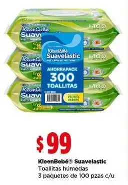 Bodega Aurrerá KleenBebé® Suavelastic Toallitas húmedas oferta
