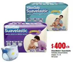 Bodega Aurrerá KleenBebé Suavelastic oferta