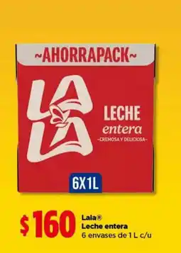 Bodega Aurrerá Lala Leche entera oferta