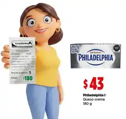 Bodega Aurrerá Philadelphia queso crema oferta