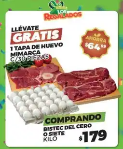 Merco Bistec del cero o siete kilo oferta