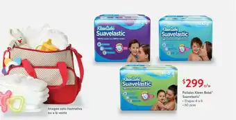 Walmart Pañales Kleen Bebe Suavelastic oferta