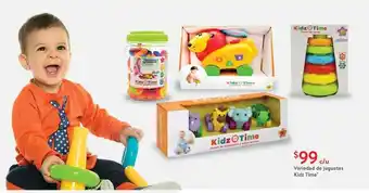 Variedad de juguetes Kidz Time