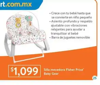 Walmart Silla mecedora Fisher price Baby Gear oferta
