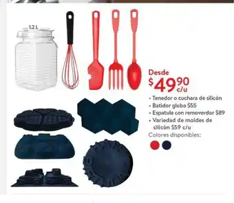 Tenedor o Cuchara de silicon