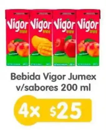Arteli Bebida Vigor Jumex v/sabores oferta