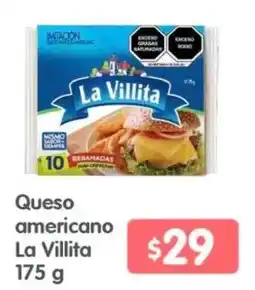 Arteli Queso americano La Villita oferta