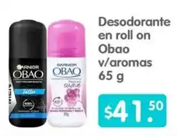 Arteli Garnier Obao Desodorante en roll on v/aromas oferta