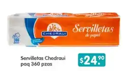Arteli Servilletas Chedraui oferta