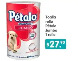 Arteli Pétalo servitoalla jumbo oferta