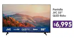 Arteli JVC QLED TV Roku 55" oferta