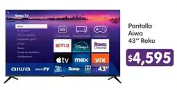 Arteli Aiwa Pantalla 43" Roku oferta