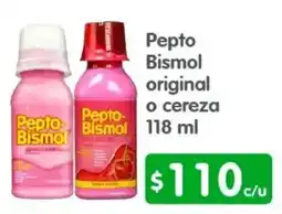 Arteli Pepto Bismol original o cereza oferta