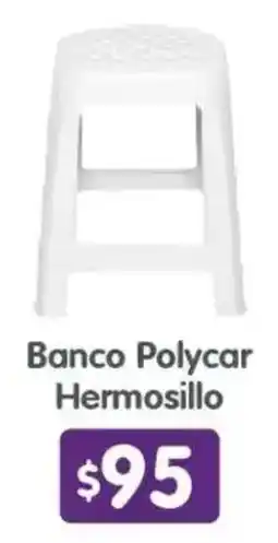 Arteli Polycar Banco Hermosillo oferta