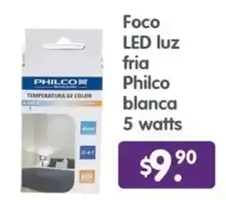 Arteli Philco foco led luz fria blanca oferta
