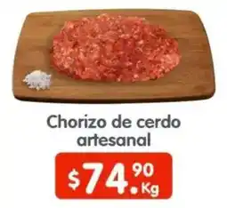 Arteli Chorizo de cerdo artesanal oferta