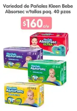 Arteli Kleen Bebe Absorsec oferta